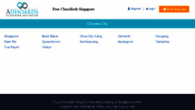 What Singapore.adhoards.com website looked like in 2018 (5 years ago)