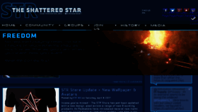What Shatteredstar.org website looked like in 2018 (5 years ago)