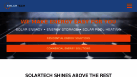 What Solartechonline.com website looked like in 2018 (5 years ago)