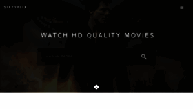 What Sixtyflix.com website looked like in 2018 (5 years ago)