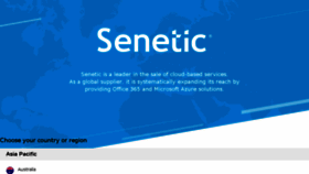 What Senetic.md website looked like in 2018 (5 years ago)