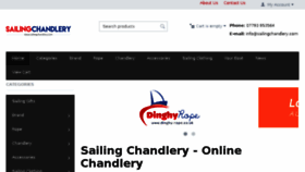 What Sailingchandlery.com website looked like in 2018 (5 years ago)