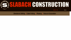 What Slabachconstruction.com website looked like in 2018 (5 years ago)