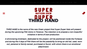 What Superduperhats.com website looked like in 2018 (5 years ago)