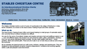 What Stableschristiancentre.co.uk website looked like in 2018 (5 years ago)