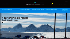 What Skirentalresorts.com website looked like in 2018 (5 years ago)