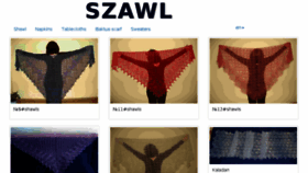 What Szawl.eu website looked like in 2018 (5 years ago)