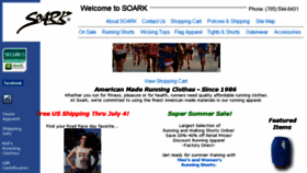 What Soark.com website looked like in 2018 (5 years ago)