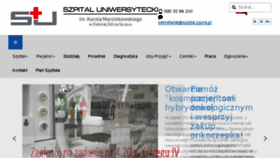 What Szpital.zgora.pl website looked like in 2018 (5 years ago)