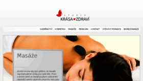 What Studiokrasaazdravi.cz website looked like in 2018 (5 years ago)