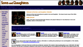 What Sonsanddaughters.co.uk website looked like in 2018 (5 years ago)