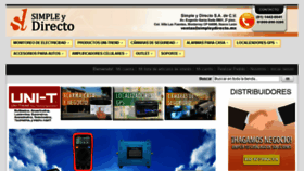 What Simpleydirecto.mx website looked like in 2018 (5 years ago)