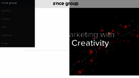 What Sncegroup.com website looked like in 2018 (5 years ago)