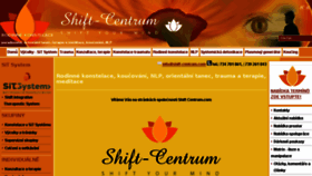 What Shift-centrum.com website looked like in 2018 (5 years ago)
