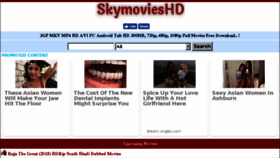 What Skymovieshd.ws website looked like in 2018 (5 years ago)