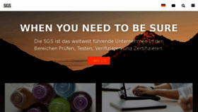 What Sgsgroup.de website looked like in 2018 (5 years ago)