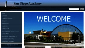 What Sdacademy.com website looked like in 2018 (5 years ago)