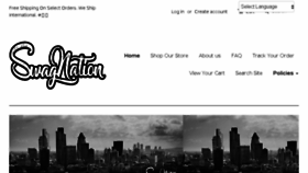 What Swagnationusa.com website looked like in 2018 (5 years ago)