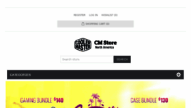 What Store.coolermaster.com website looked like in 2018 (5 years ago)