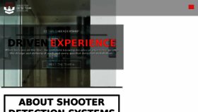 What Shooterdetectionsystems.com website looked like in 2018 (5 years ago)