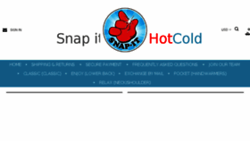 What Snapithotcold.com website looked like in 2018 (5 years ago)