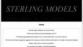 What Sterlingmodels.com website looked like in 2018 (5 years ago)