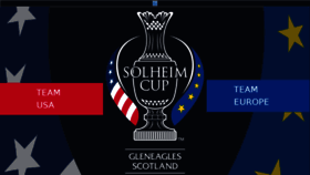 What Solheimcup.com website looked like in 2018 (5 years ago)