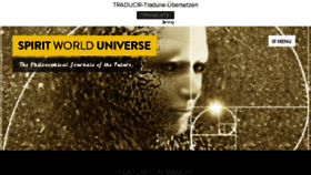What Spiritworlduniverse.com website looked like in 2018 (5 years ago)