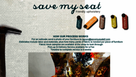 What Savemyseatsf.com website looked like in 2018 (5 years ago)