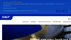 What Skf.co.uk website looked like in 2018 (5 years ago)