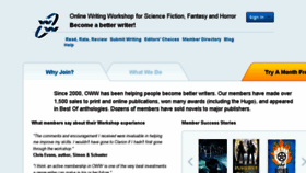 What Sff.onlinewritingworkshop.com website looked like in 2018 (5 years ago)