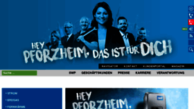 What Stadtwerke-pforzheim.de website looked like in 2018 (5 years ago)