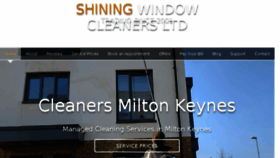 What Shiningwindows.co.uk website looked like in 2018 (5 years ago)