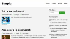 What Simplu.mixnet.ro website looked like in 2018 (5 years ago)