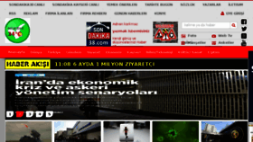 What Sondakika38.com website looked like in 2018 (5 years ago)
