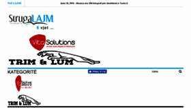 What Strugalajm.com website looked like in 2018 (5 years ago)
