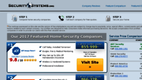 What Securitysystems.org website looked like in 2018 (5 years ago)