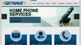 What Skywaveconnect.com website looked like in 2018 (5 years ago)