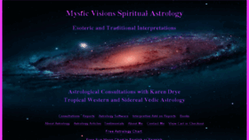 What Spiritualastrology.com website looked like in 2018 (5 years ago)