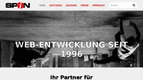 What Spin-ag.de website looked like in 2018 (5 years ago)