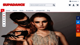 What Supadance.de website looked like in 2018 (5 years ago)