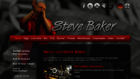 What Stevebaker.de website looked like in 2018 (5 years ago)