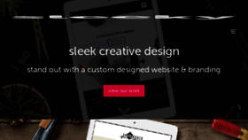 What Sleeky.co.uk website looked like in 2018 (5 years ago)