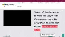 What Stonecroft.org website looked like in 2018 (5 years ago)