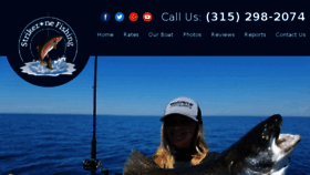 What Strikezonefishing.com website looked like in 2018 (5 years ago)