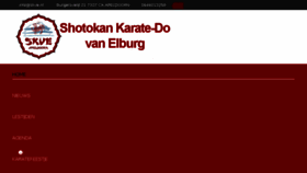 What Skve.nl website looked like in 2018 (7 years ago)