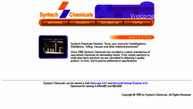 What Syntech.com website looked like in 2018 (5 years ago)