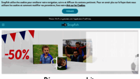 What Snapfish.fr website looked like in 2018 (7 years ago)