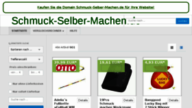 What Schmuck-selber-machen.de website looked like in 2018 (5 years ago)
