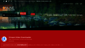 What Stream.online-downloader.com website looked like in 2018 (5 years ago)